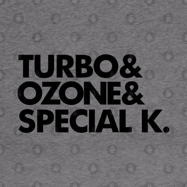 Turbo Ozone Special K blk by Styleuniversal